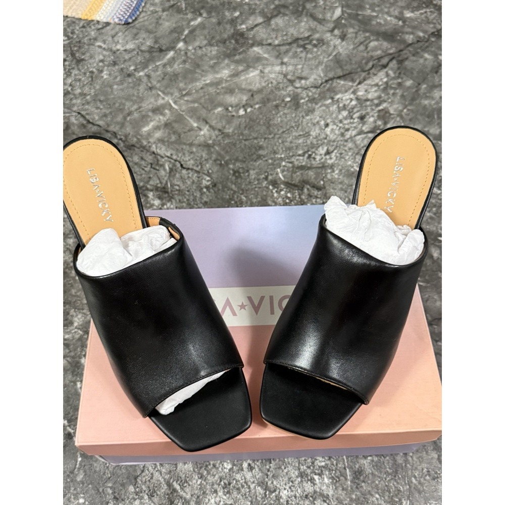 Lisa Vicky VITAL-V Black Sheep Nappa Sandal/ Shoe Women's Size 10M